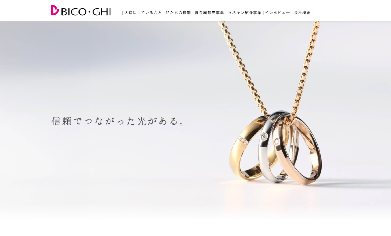 BICO/GHIのサイトイメージ